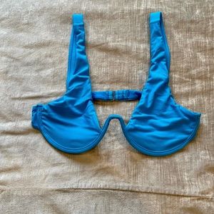 Lovers + Friends Electric Blue Underwire Swimsuit Top